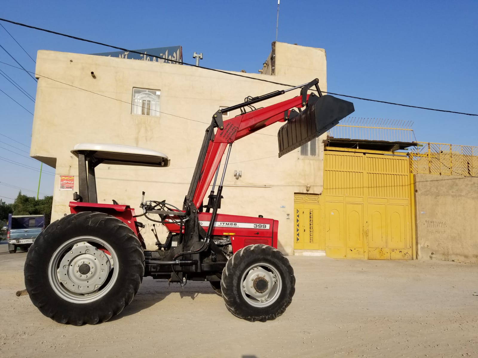 بیل چهار جک طرح بکهو 399 بازودار تعادلی -2