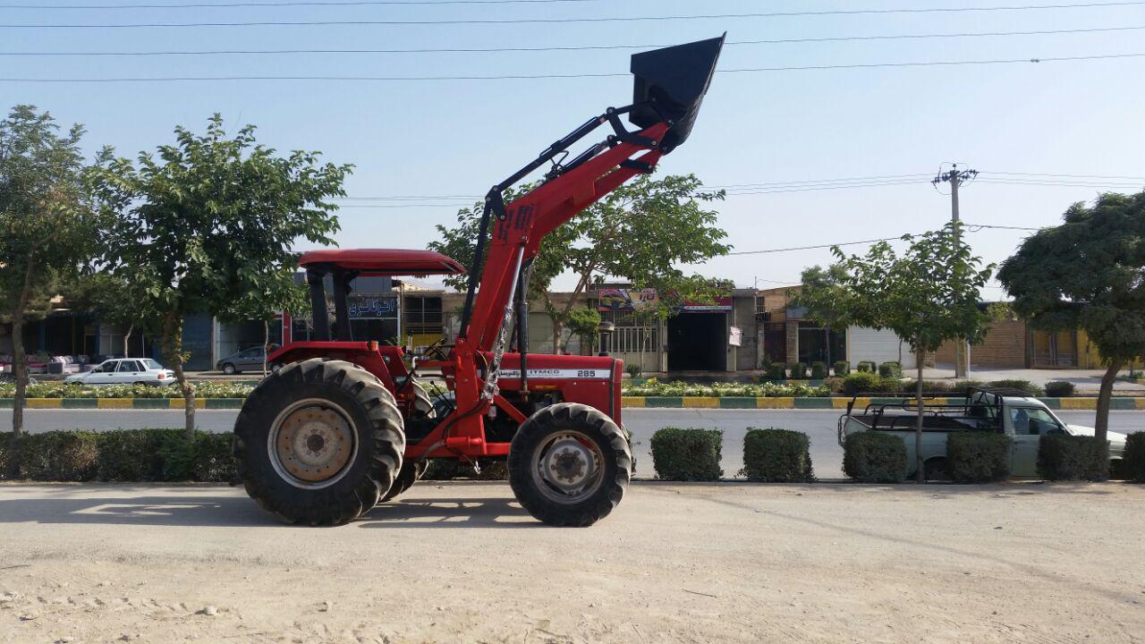 بیل چهار جک طرح بکهو 285 بازودار تعادلی-2